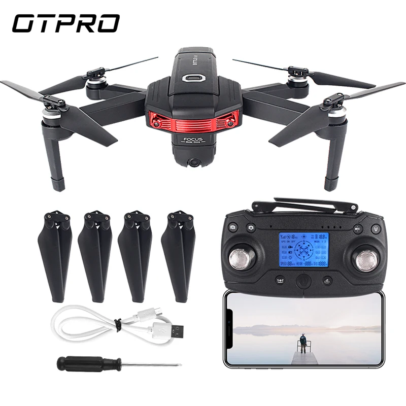 Горячая Распродажа 2,4G FPV Wifi HD 1080P 4k камера gps высота удержания Квадрокоптер Дрон забавные подарки 5mp rc Дрон игрушка h16 бесщеточный