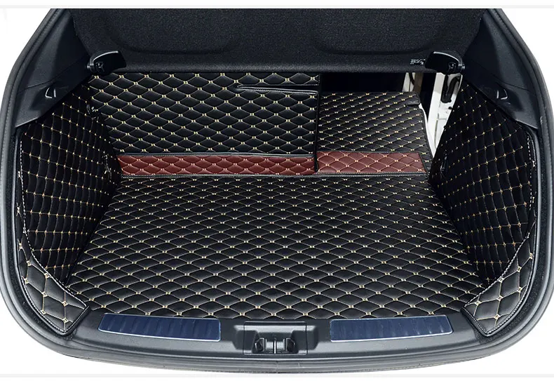

Волоконно-кожаный коврик для багажника автомобиля, грузовой коврик для infiniti qx30 2016 2017 2018 2019 5d, подкладка для груза, автомобильные аксессуары