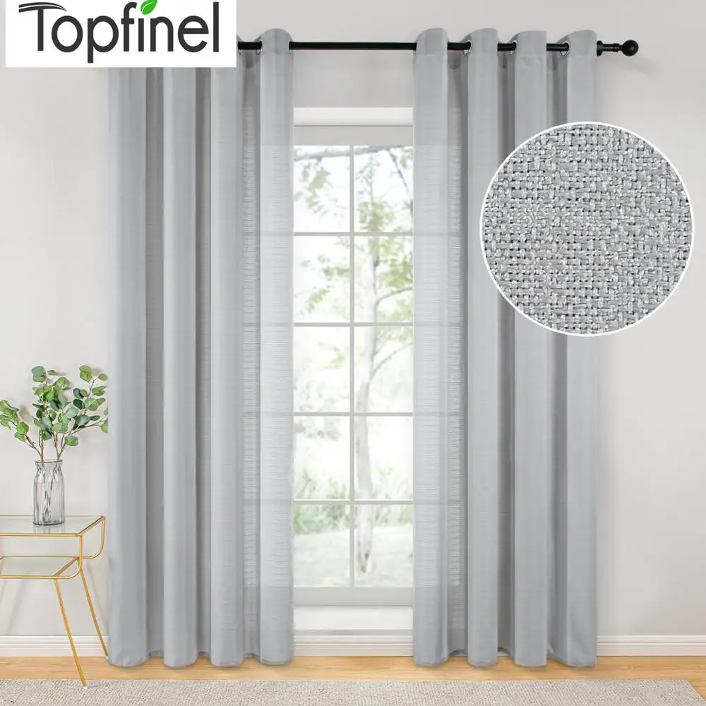 

Льняные тюлевые занавески для гостиной, спальни, украшения для окон, хлопковые занавески, тканевые текстуры, Кортина белого цвета