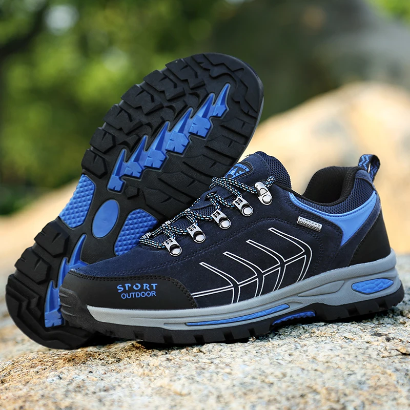 Humtto Большие размеры походная обувь мужская для пешего туризма Нескользящая