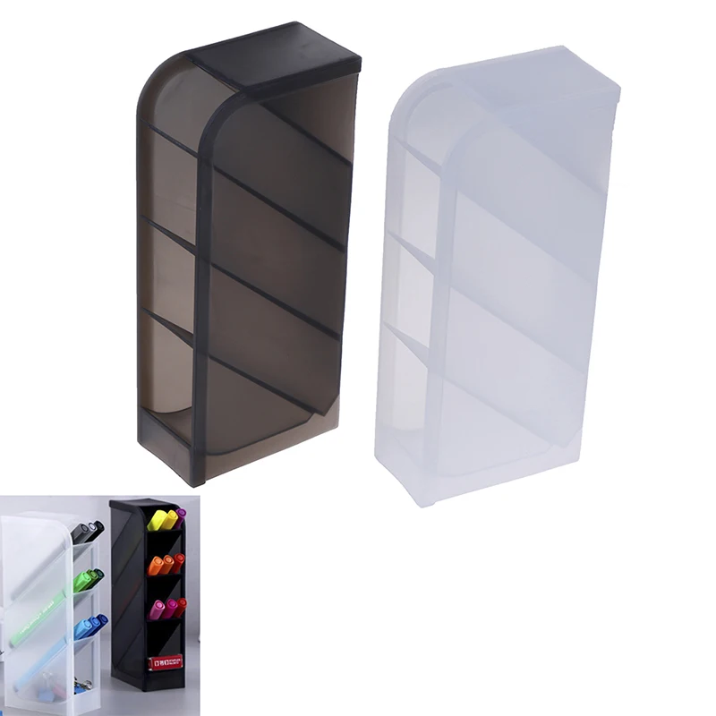 Настольный многофункциональный держатель для ручки 4 ячейки чехол хранения