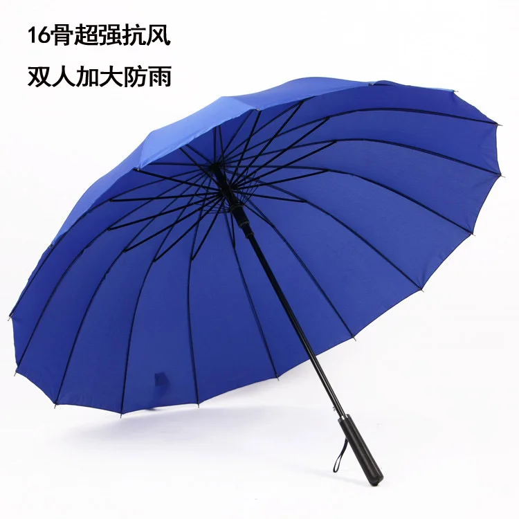 98/116CM Diameter Big Umbrella Male Walking Stick Windproof Semi Automatic Straight Rod Long Handle Men's Rain | Дом и сад