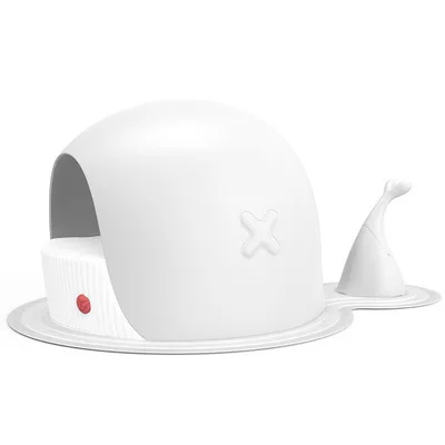 

Large Whale Cat Litter Pot Semi-closed Anti-splashing Cat Toilet Isolated Odor Convenient Shoveling Shit Cat Litter Box