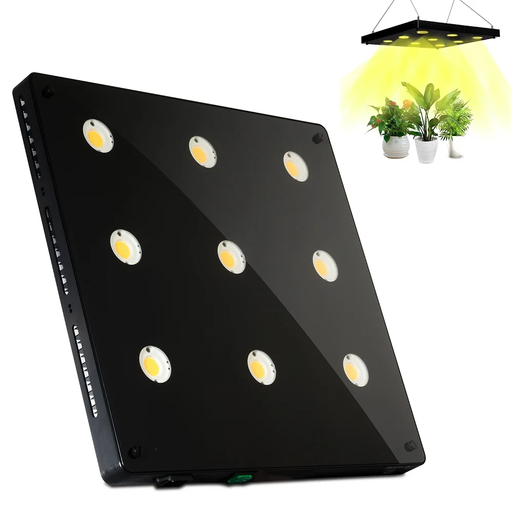 

Ultra-Thin COB LED Plant Grow Light Full Spectrum BlackSun S4 S6 S9 LED Panel Lamp for Indoor Hydroponic Plants All Growth Stage