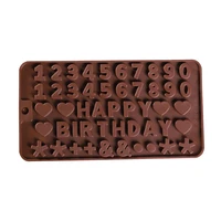 letter number silicone cake molds chocolate molds home baking cakes tool diy mold for cake dessert making baking accessories