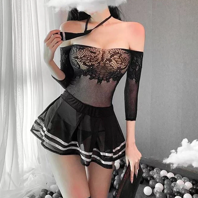 

Porno Woman Lingerie Sexy Babydoll Underwear Transparent Chemise Lenceria Sexi Dress Hot Erotic Costumes Sexy Sleepwear Mujer