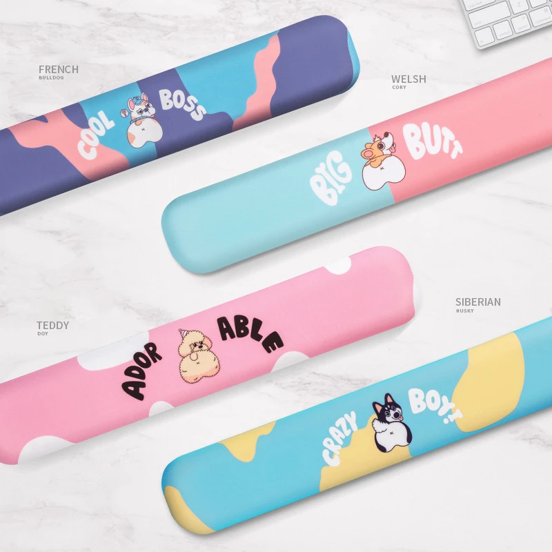 

Игровая клавиатура, подставка для запястья, геймерский коврик, 87 клавиш, корги, клавиатура, мышь, подставка для запястья, набор, эргономичная...