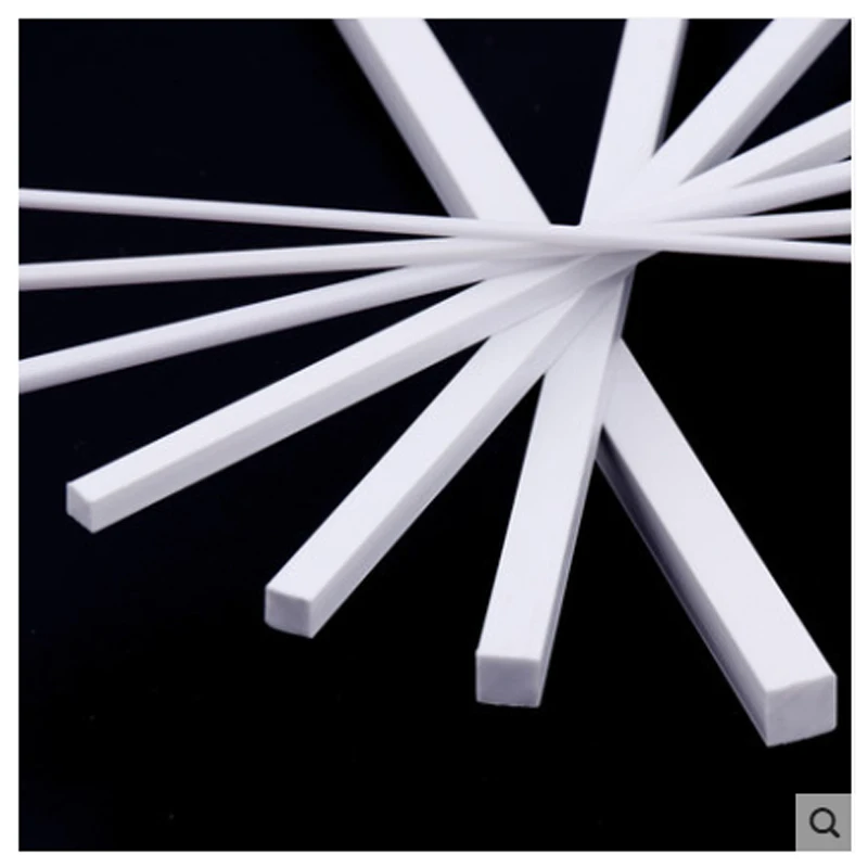 Квадратные палочки из АБС пластика для миниатюрного ландшафта/макет модели