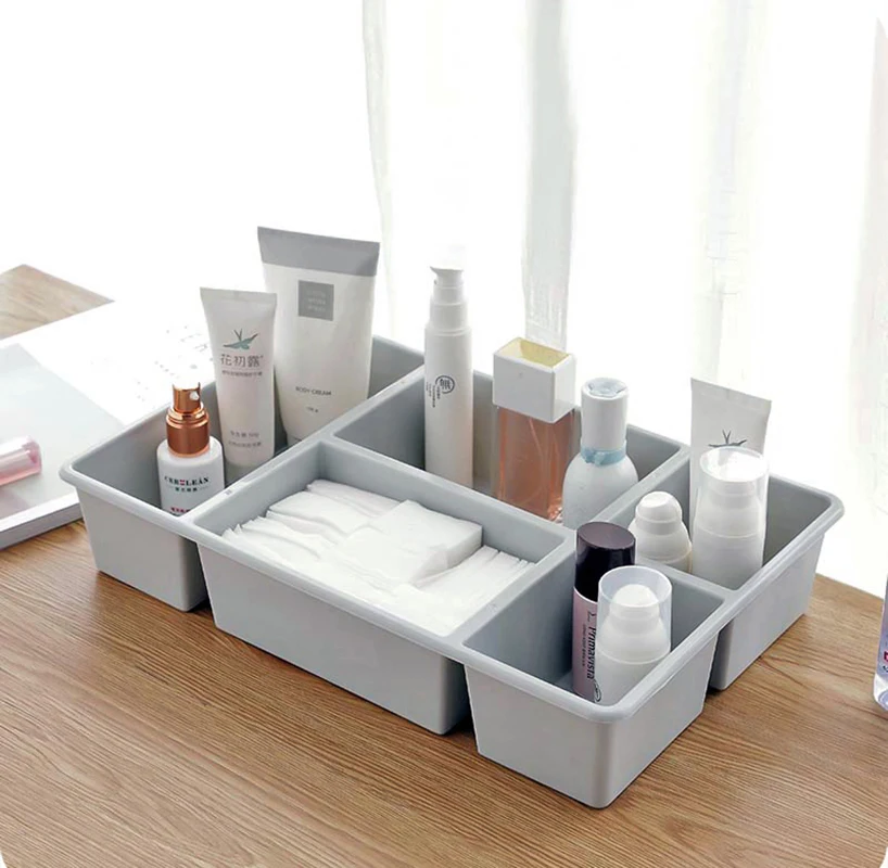 Новый многофункциональный органайзер для макияжа 5 ячеек коробка хранения