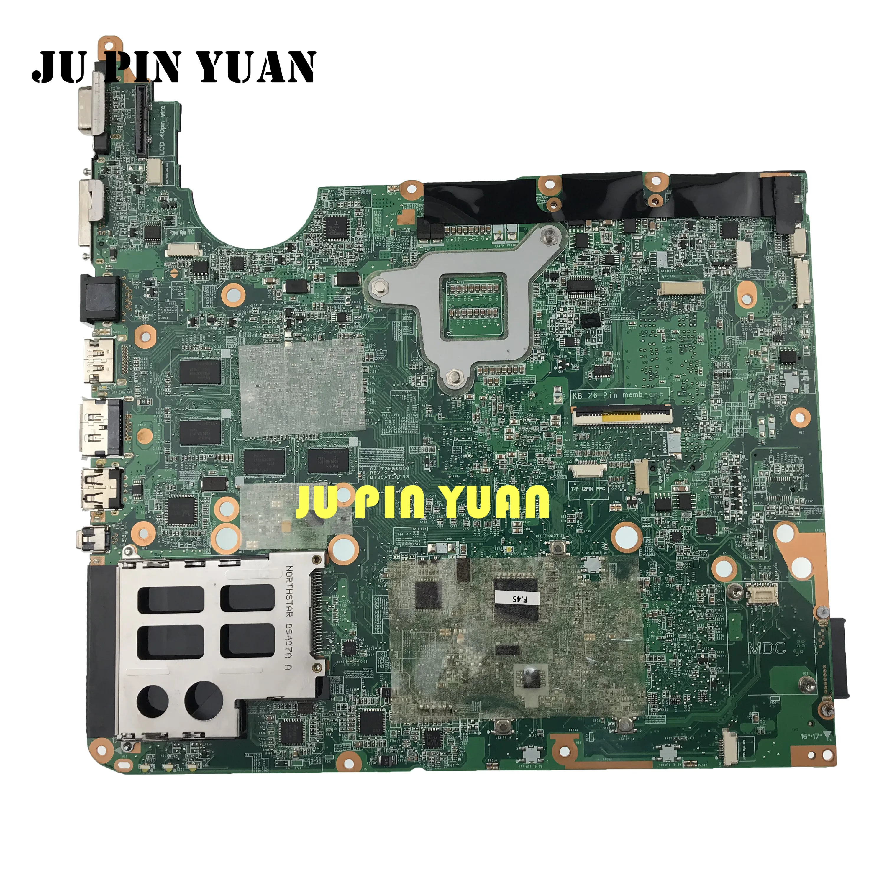 Материнская плата JU PIN YUAN 578377 001 для HP Pavilion DV6 серия &quotDV6&quot DAUT3MB28C0 dd3 все функции