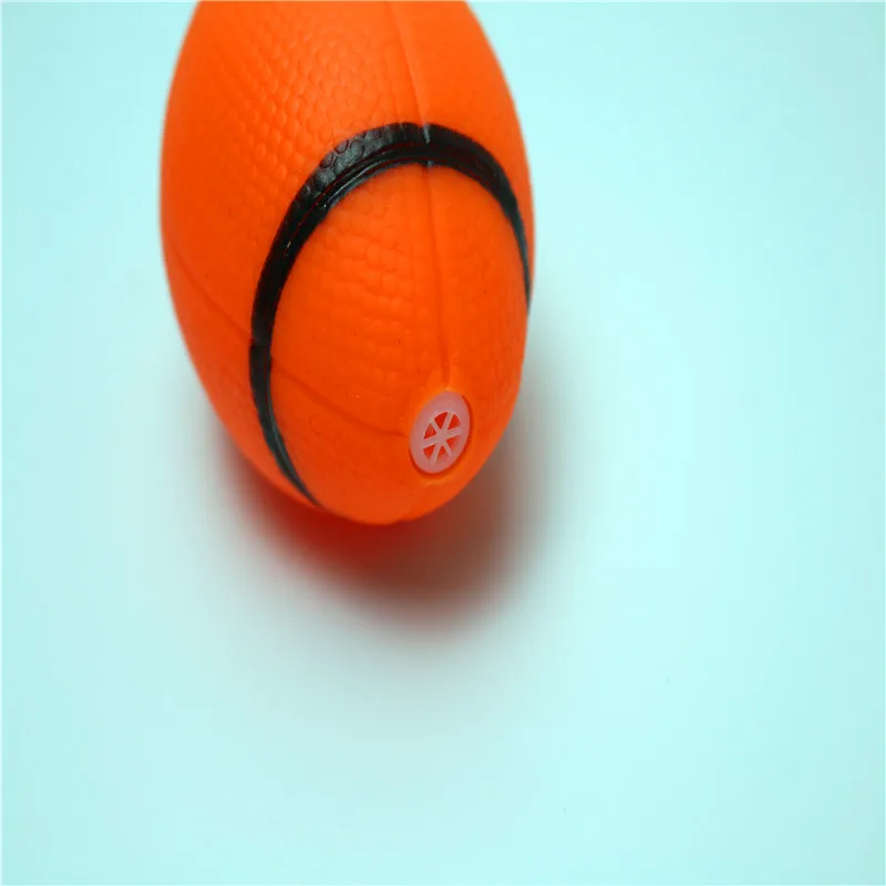 Виниловая игрушка регби для собак устойчивая к укусам звукоизоляция домашних