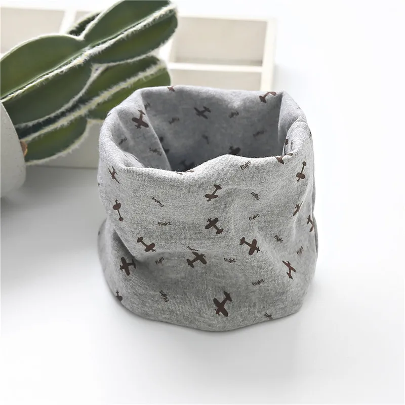 Новинка зимний детский шарф с рисунком Ягодный медведь в горошек Детские