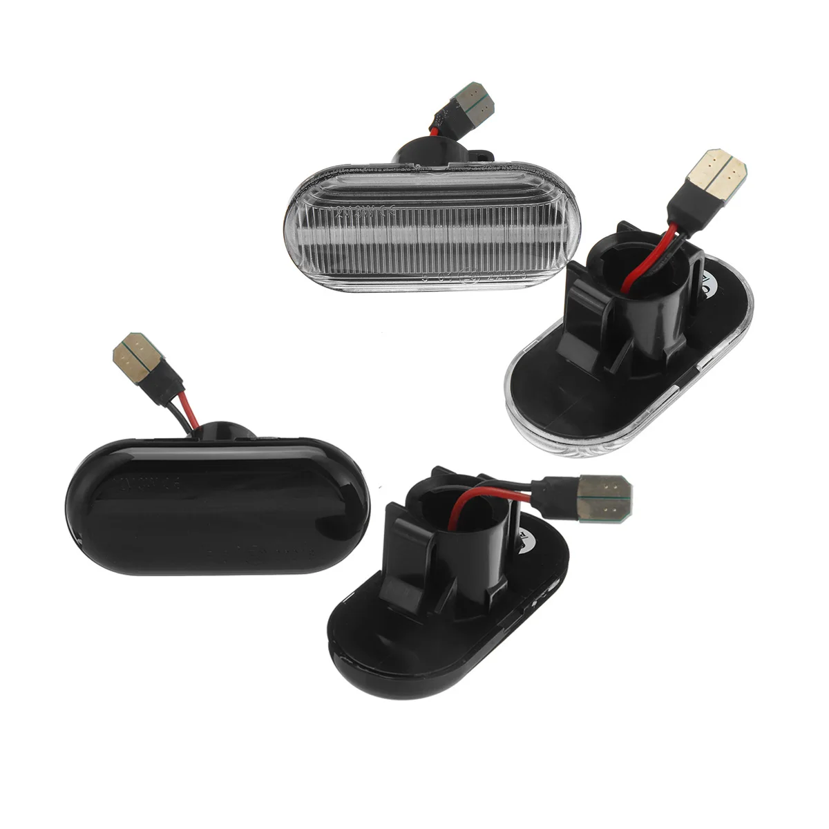 1 Pair Turn Signal Day Light Panel Lamp Flowing Side Repeater Marker For Renault CLIO 2 TRAFIC KANGOO LAGUNA MEGANE | Автомобили и