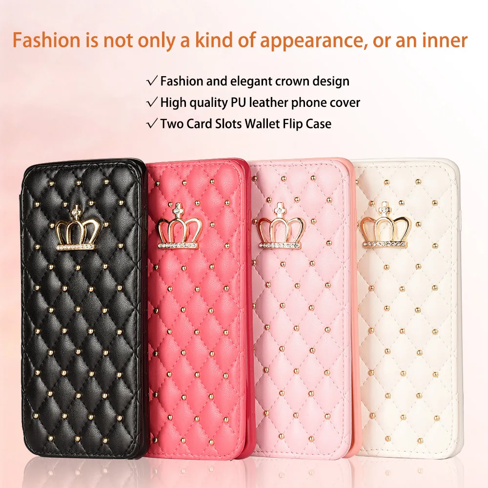 Роскошный кожаный чехол бумажник с откидной крышкой для Samsung S20 Ultra 5G S9 Plus S8 S10 S10e