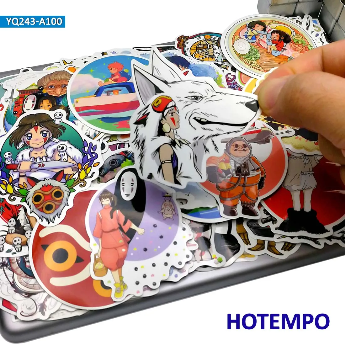 50pcs Cute Dino Anime Dinosaur Stickers for Boy Children Kids Gift Scrapbooking Stationery Mobile Phone Laptop Cartoon Stickers