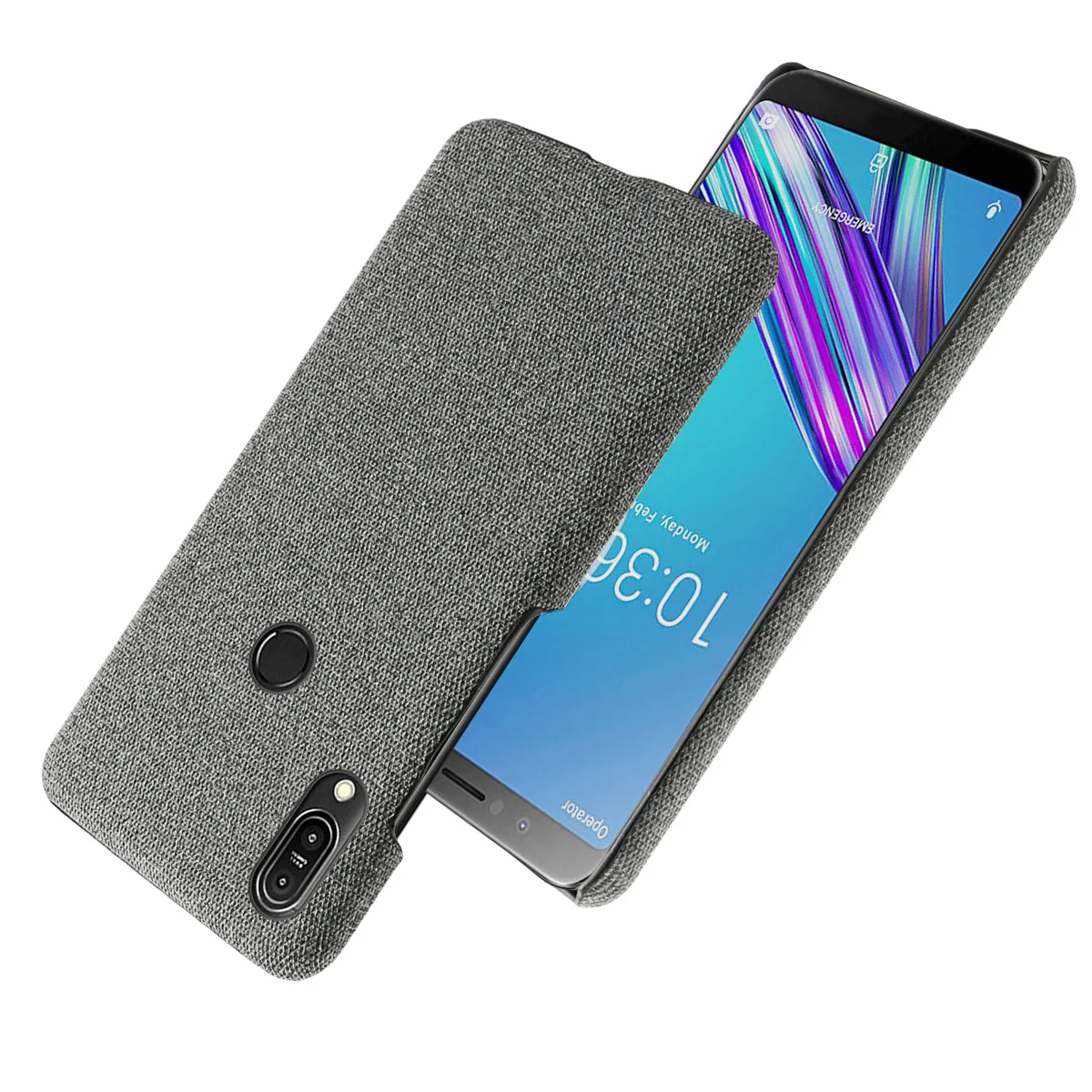 Чехол для Asus ZenFone Max Pro M1 ZB601KL ZB602KL M2 ZB631KL ZB633KL матовый тканевый жесткий чехол из ПК |