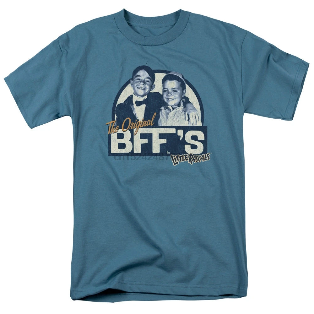 Little Rascals Spanky Alfalfa оригинальная BFFS Лицензированная взрослая футболка всех