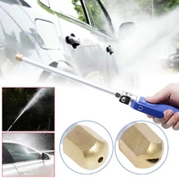 hydro jet high pressure power washer wand high pressure water gun with nozzle tips for car window cleaning garden tools supplies