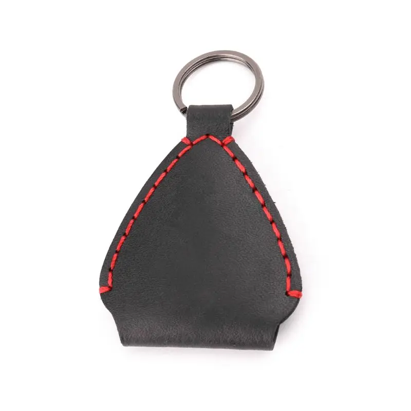 

Leather Electric Guitar Pick Holder Folk Pop Guitar Plectrum Case Bag Keyring