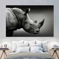 animal canvas painting wall art elephant horse lion poster prints wall pictures for living room decor home decoration