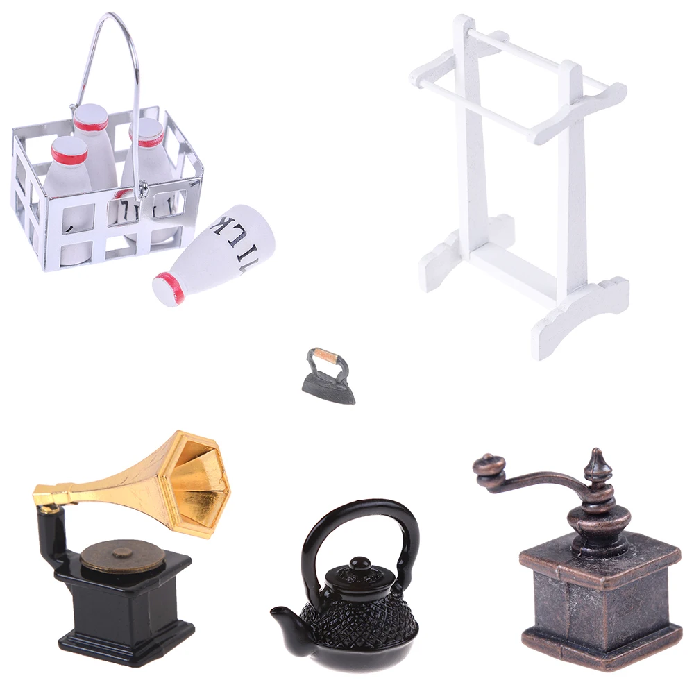 Железная вешалка для полотенец чайник кипящей воды кофемолка молочная корзина с