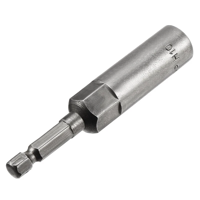 

15 Pcs 80Mm Length Deepen Power Nut Driver Drill Bit Set 5-19Mm Impact Socket Adapter for Power Tools 6.35Mm Hex Shank