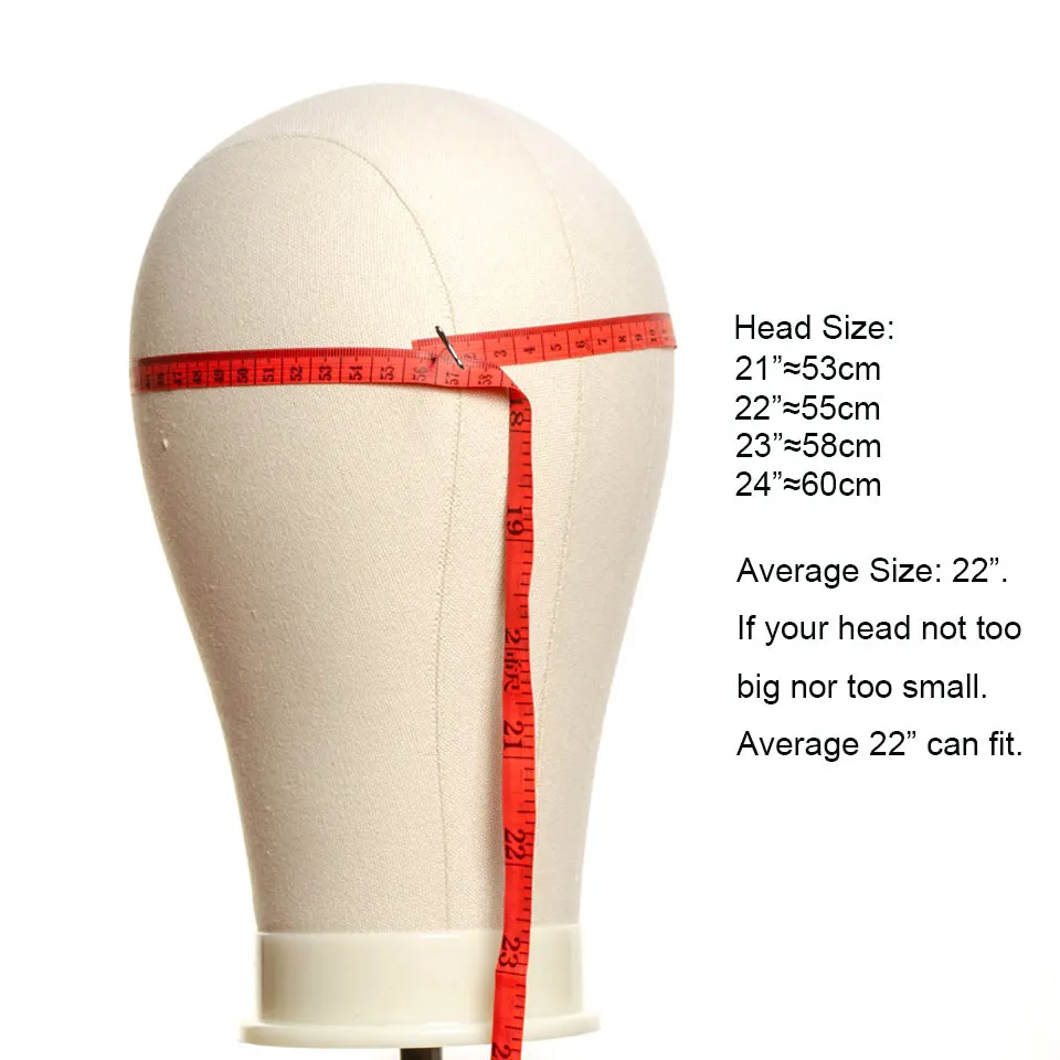 Красочные пенопласт парик Стенд Манекен головы холст блок manican для женщин 21/22/23/24