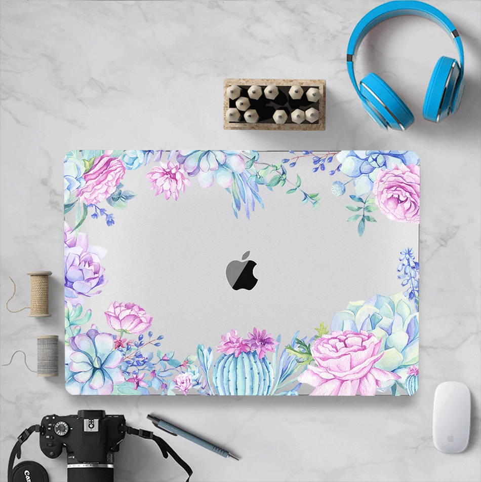 MTT чехол для ноутбука с цветочным узором и кристаллами для Macbook Air 11 13 Pro retina 13 15 дюймов с сенсорной панелью, Жесткий Чехол для ноутбука