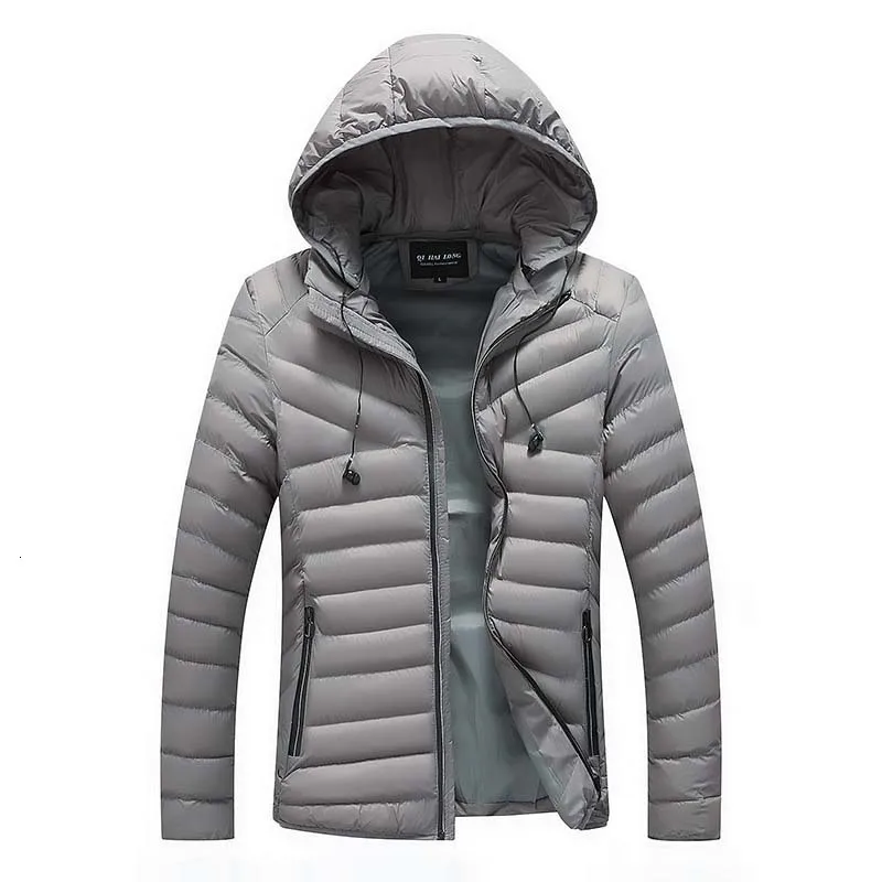 Зимние мужские 2019 новые Cato Wet Green Capuchon Jas Fat теплые куртки плюс размер M-4XL | Мужская