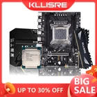 Комплект материнской платы Kllisre X99, LGA 2011-3 процессор Xeon E5 2630 V3, 2 шт. X 8 ГБ = 16 ГБ, 2666 МГц, Память DDR4