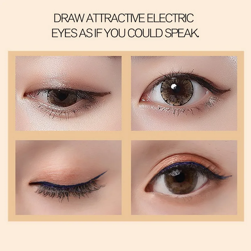 Водостойкий макияж для глаз неоновая красочная жидкая подводка в ручке Макияж