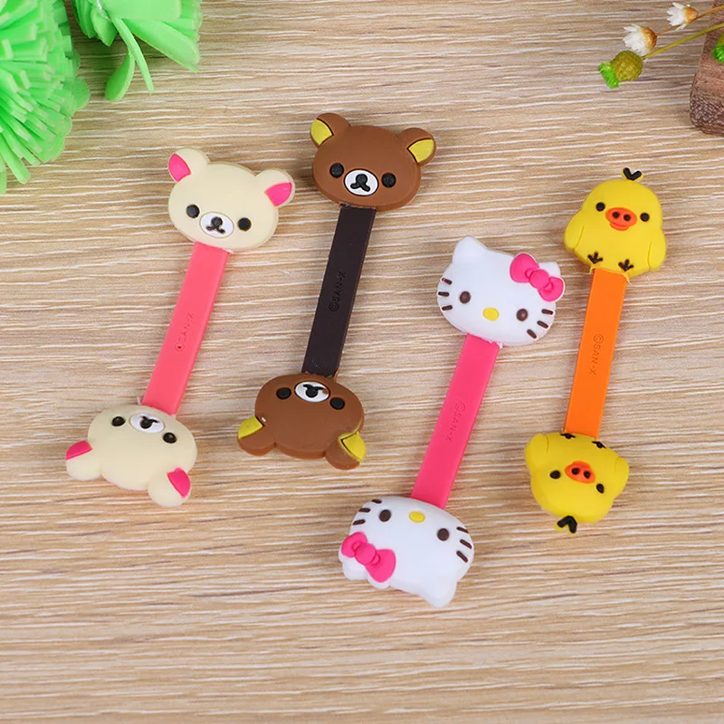 5 шт устройство для сматывания шнура питания шнур с любимыми персонажами из