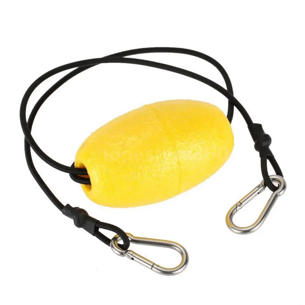 

Поплавок Для Каяка, эластичная веревка, Пружинная Застежка, анкер для дрифта, буксировочная веревка, буксировочная линия с двойным поплавко...