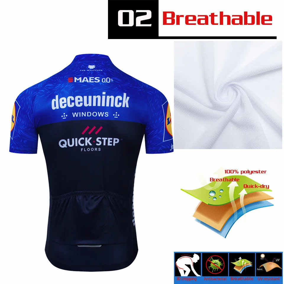 Quick Step Cycling Jersey Mtb Bicycle Clothing Bike Wear Clothes Short Maillot Roupa Ropa De Ciclismo Hombre Verano bike jersey | Спорт и
