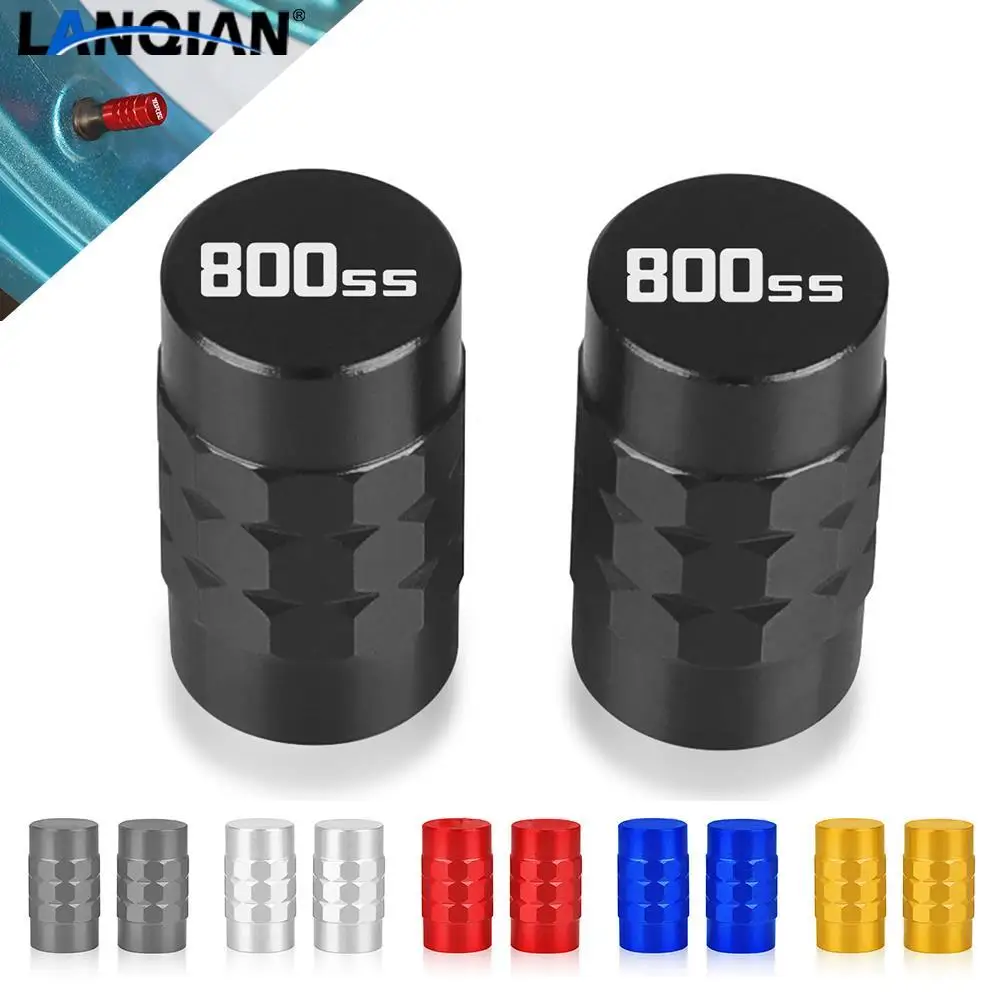 

with Logo "800SS" For DUCATI 800SS Moto Accessorie Wheel Tire Valve stem caps Cover Air Aluminum Alloy Valve Caps Stem Cover