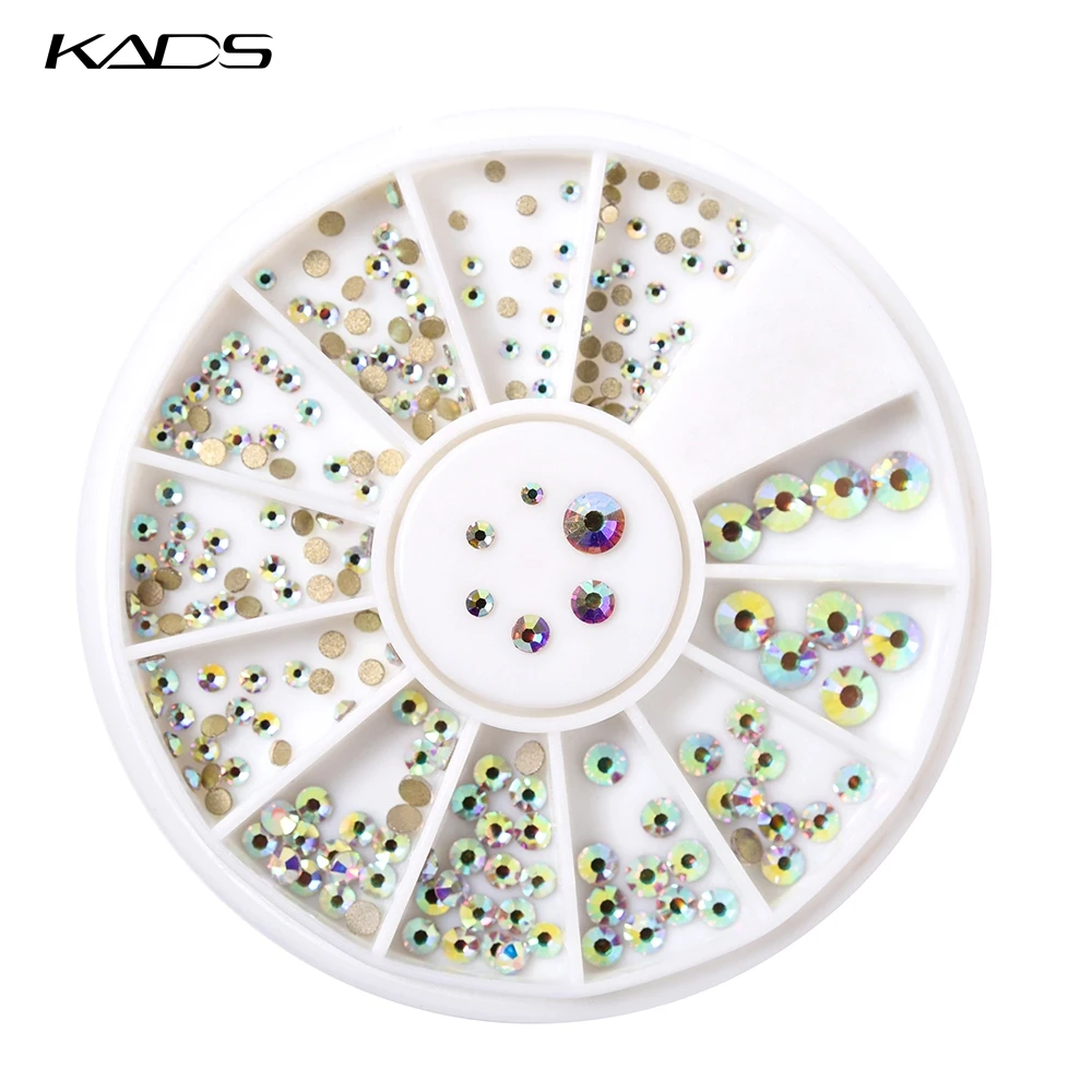 Украшения для дизайна ногтей KADS аксессуары маникюра большого размера 3D Стразы