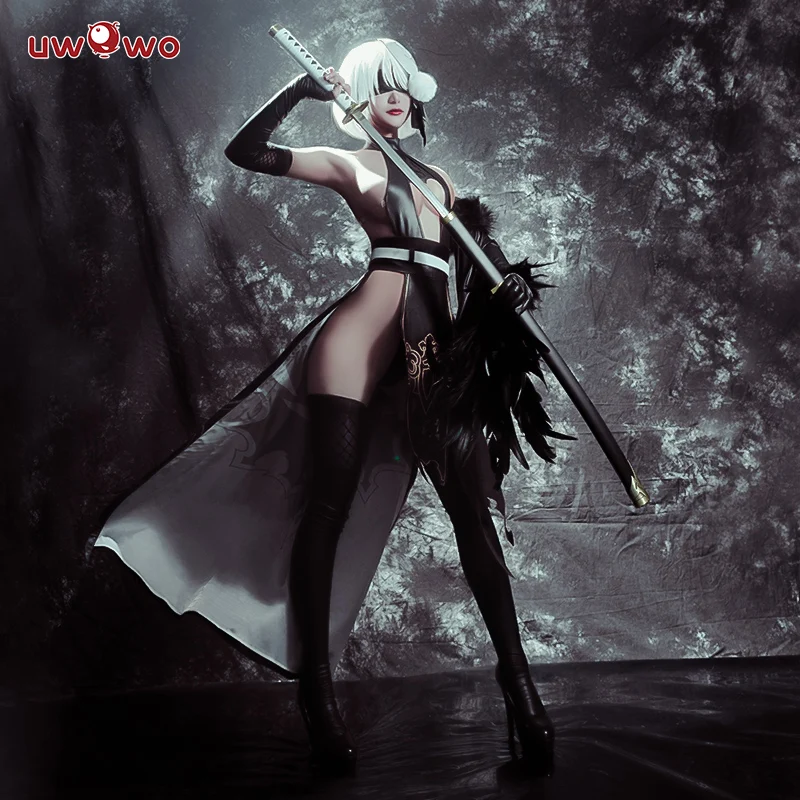 Предварительная продажа Nier: Automata 2B Cheongsam Fanart ver. Косплей сексуальный костюм