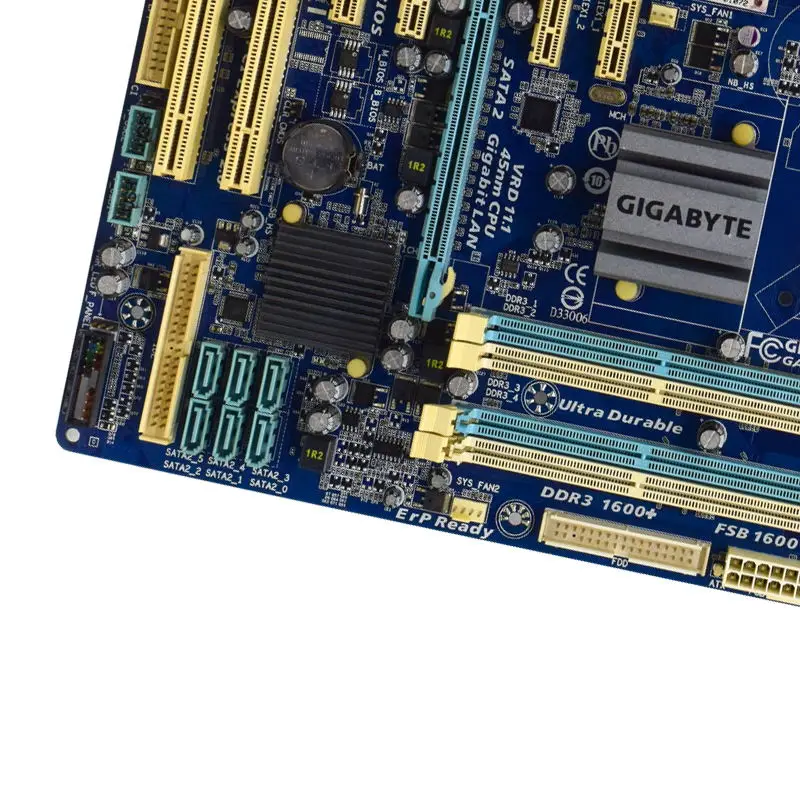 for gigabyte ga ep43t s3l desktop intel p43 motherboard lga 775 ddr3 usb2 0 support core 2 extreme 2 quad cpus atx placa mãe free global shipping