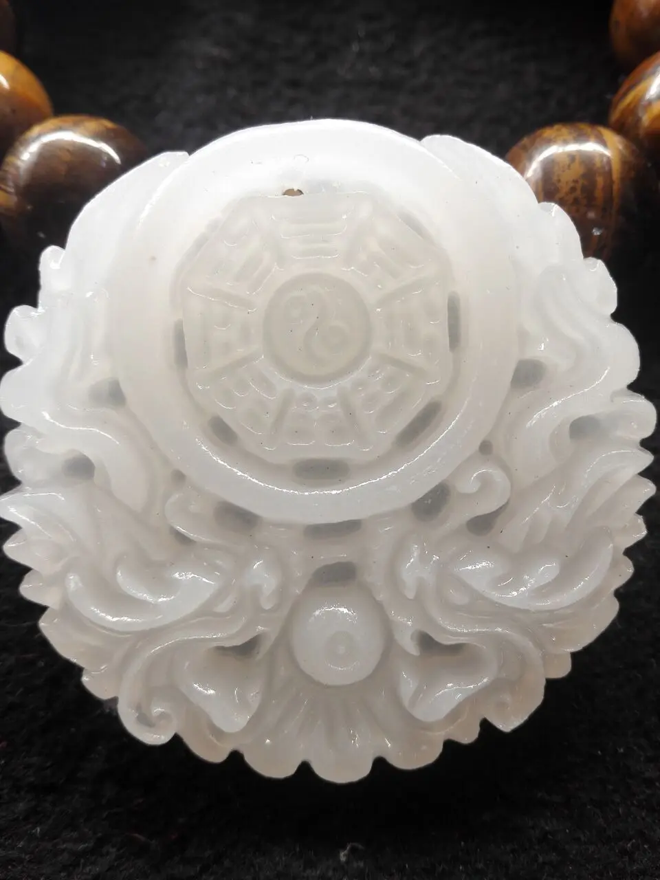 3A натуральный камень ручной работы из натуральной кожи Натуральный белый Jadee