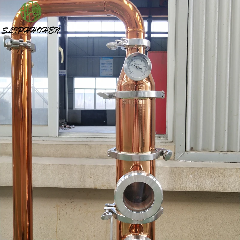 20л простое дистилляционное оборудование Бар Виски пивоваренное все TP2 красная