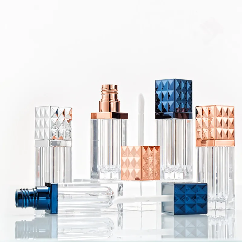 10/20 штук 5 мл блеск для губ пластиковая коробка Пустые контейнеры прозрачный