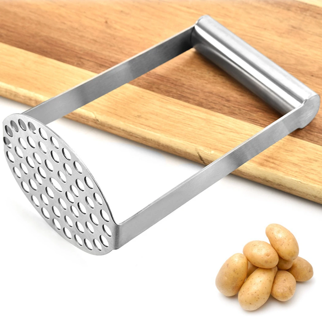 

Stainless Steel Potato Masher Professional Easy to Use Manual Masher Food Masher Vegetable Tools Kitchen Gadgets Accessories