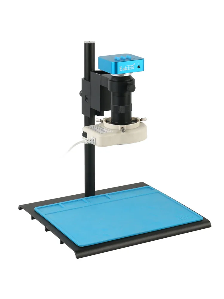 

2019 36MP FHD 2K 1080P HDMI USB Electronic Digital C mount Industrial Video Microscope Camera + 100x Lens+ 56 LED Ring Light