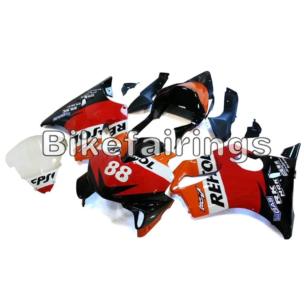 ABS пластиковые полные Обтекатели для Honda CBR600F4i 2001 2002 2003 CBR600 F4i инъекция мотоцикла