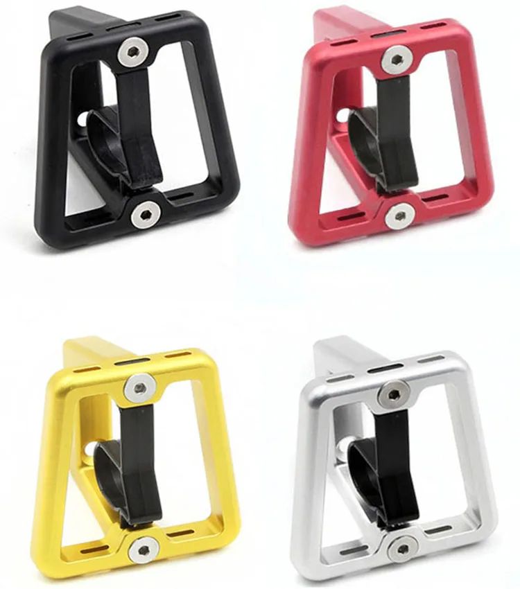 

ACRZ Lightweight for Brompton Black/silver/red/gold Bicycle Front Carrier Block