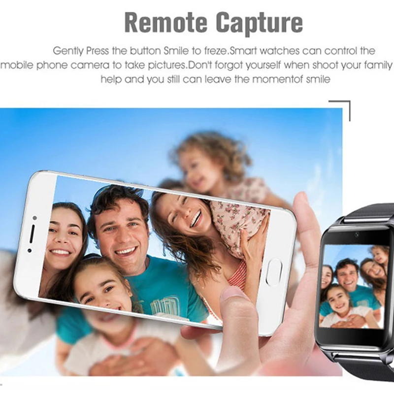 Смарт-сенсорный экран Z60 Bluetooth Спортивная музыкальная камера для звонков