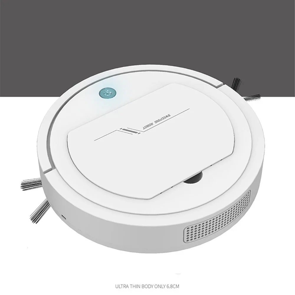 Перезаряжаемый автоматический умный робот-пылесос для очистки края уборочная