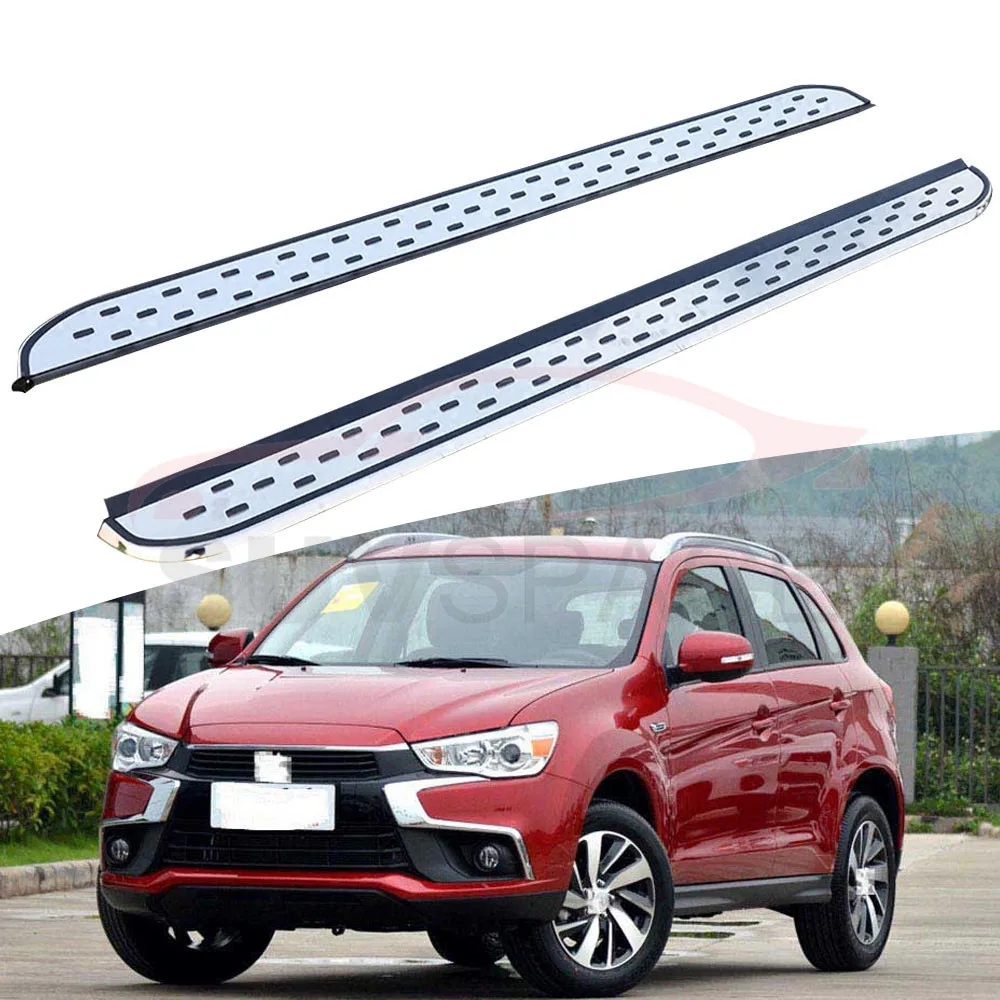 Боковой Шаг подходит для Mitsubishi Outlander Sport 2010 2020 подножка nerf bar 2 шт. левая и правая
