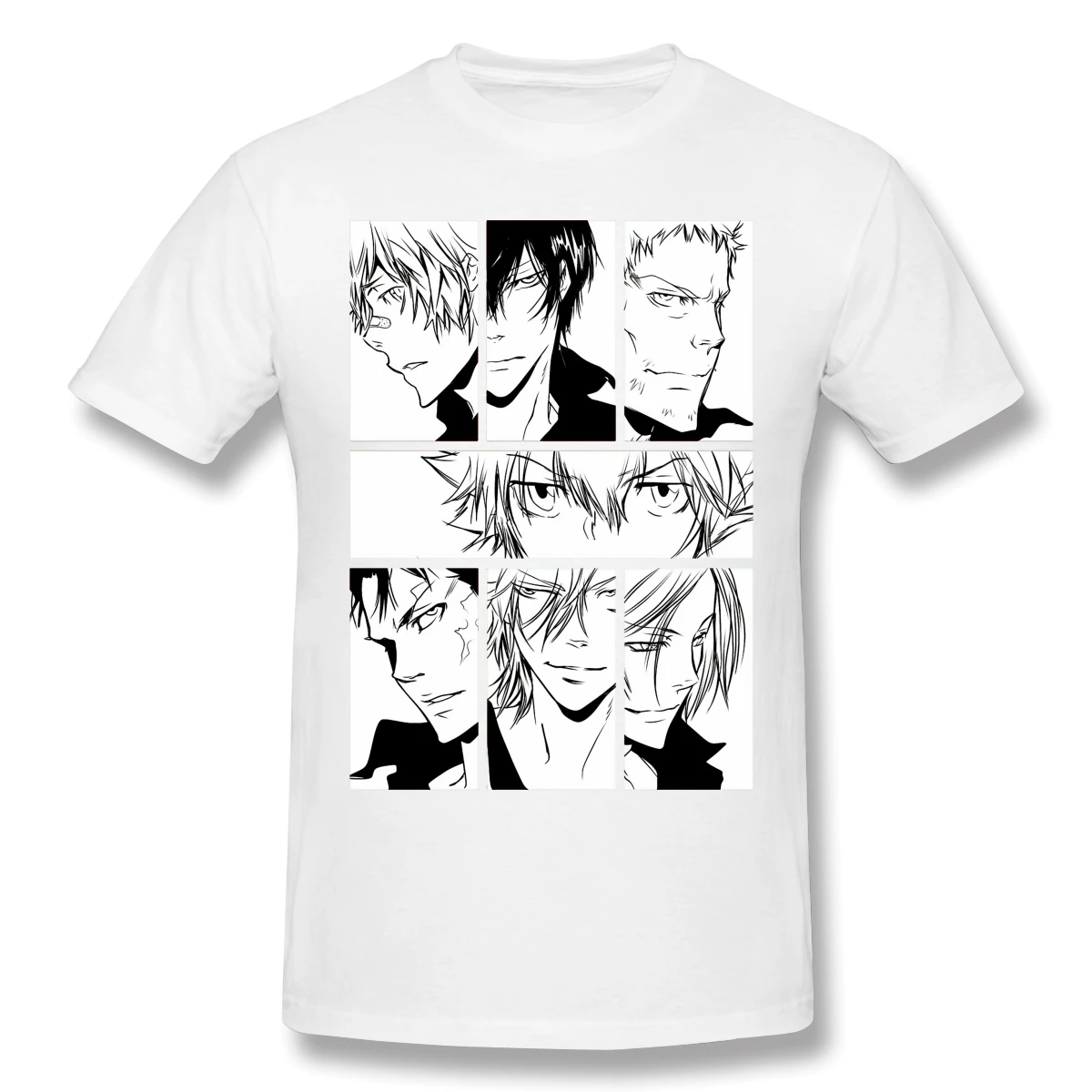 HITMAN REBORN футболка Красная kateario Art Мужская мода с коротким рукавом|Мужские