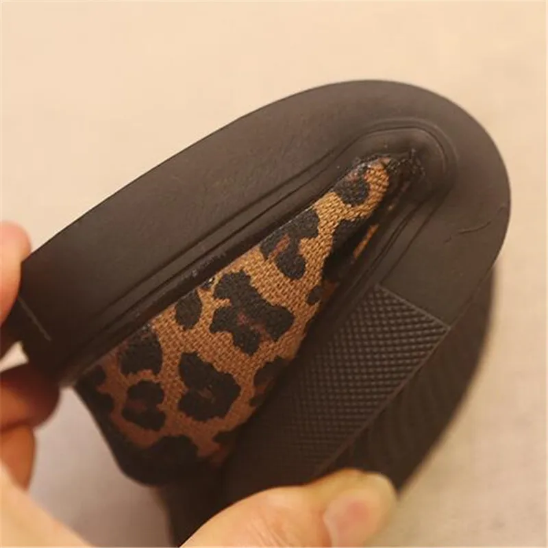 MHYONS/2019 новые детские леопардовые снежные сапоги из хлопка для мальчиков и